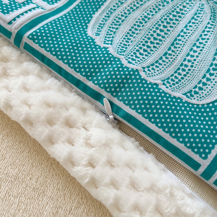 91家纺网 家纺一手货源 找家纺 yyds网供 2025新款棉加绒四件套多功能盖毯被套牛奶绒四件套床单款-南瓜 蓝梦南瓜