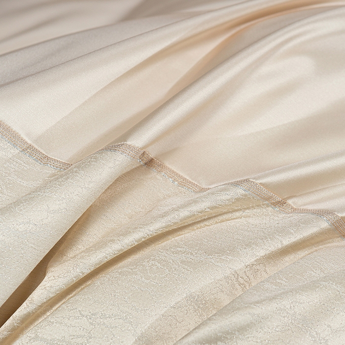 91家纺网 家纺一手货源 找家纺 （总）诗黛尔 2025秋冬新款高精密提花长绒棉纯棉四件套-星光沐影