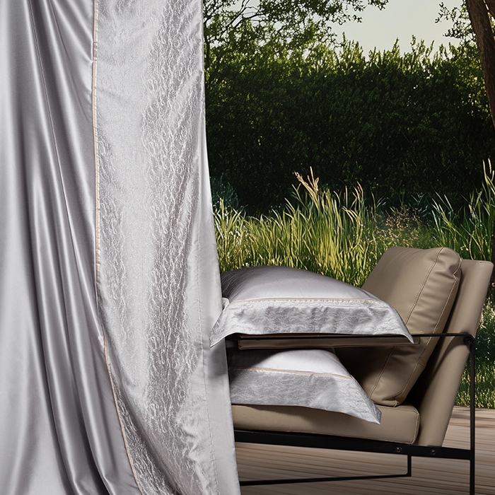 91家纺网 家纺一手货源 找家纺 诗黛尔 2025秋冬新款高精密提花长绒棉纯棉四件套-星光沐影 星光沐影-高级灰