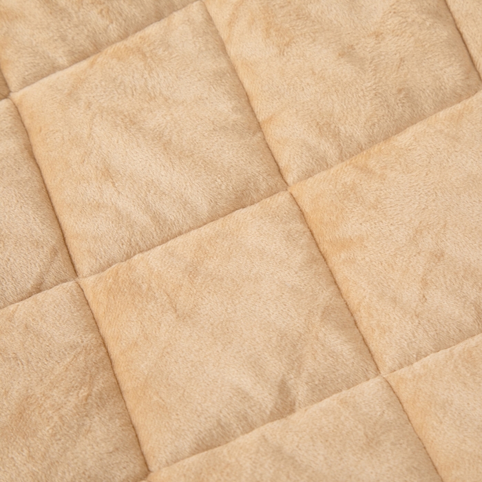 91家纺网 家纺一手货源 找家纺 新奇异 2025新款卡通毛巾绣抱枕被-冬季加厚水晶绒款可爱狗+萝卜兔系列 可爱狗-中灰加绒加厚