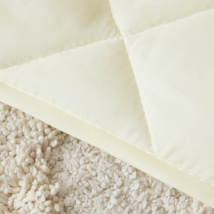 91家纺网 家纺一手货源 找家纺 新奇异 2025新款卡通毛巾绣抱枕被-四季通用磨毛款可爱狗+萝卜兔系列 可爱狗-蓝色四季款