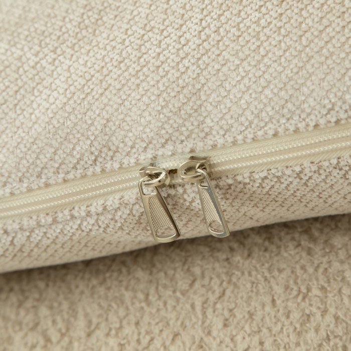 91家纺网 家纺一手货源 找家纺 新奇异 2025新款卡通毛巾绣抱枕被-四季通用磨毛款可爱狗+萝卜兔系列 萝卜兔-米色四季款