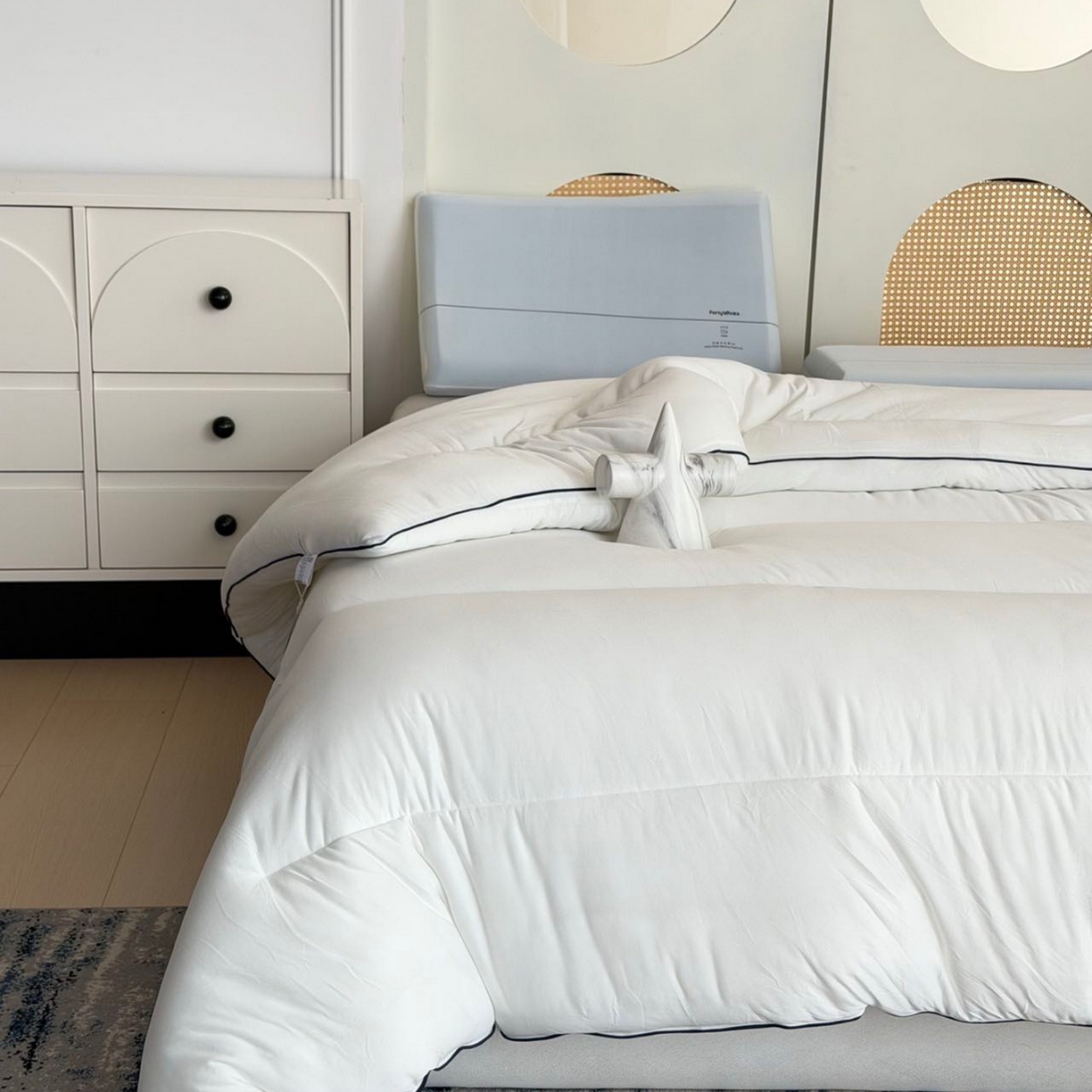 91家纺网 家纺一手货源 找家纺 （总）芯氧 2025新款亚朵同款深睡控温被春秋被冬被