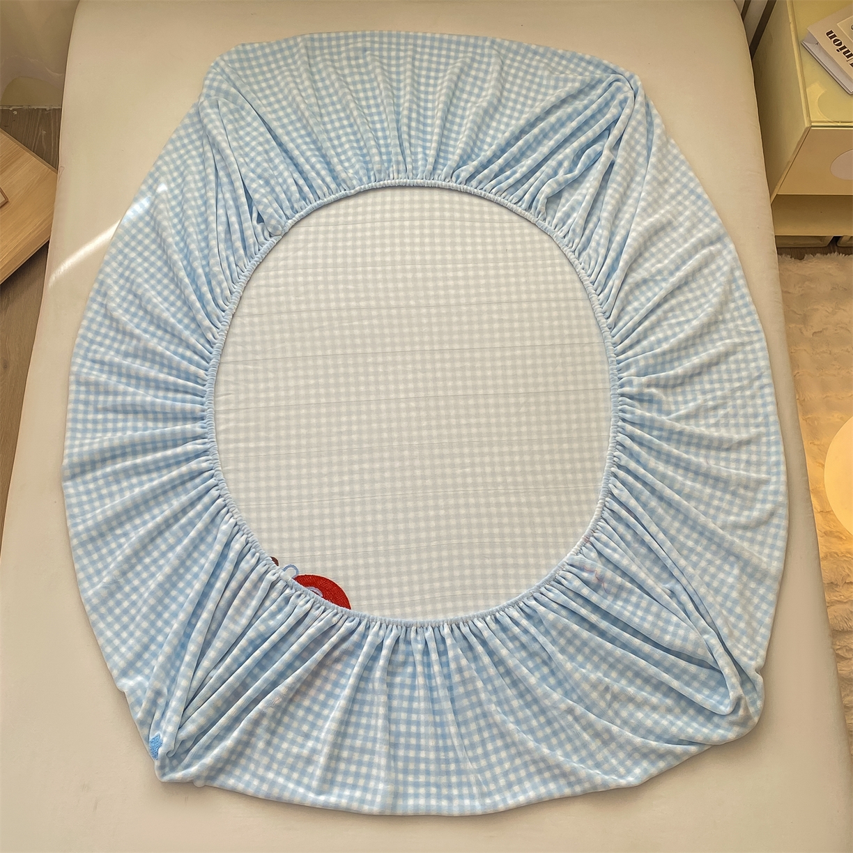 91家纺网 家纺一手货源 找家纺 （总）灰鲸 2025新款高克重牛奶绒毛巾绣床笠单床笠单品床笠床笠单件