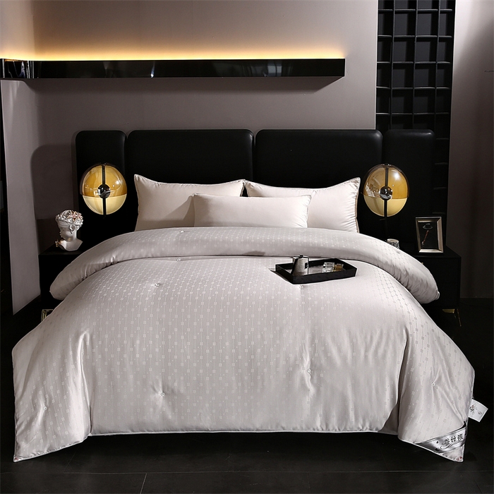 91家纺网 家纺一手货源 找家纺 （总）前程家纺 2025新款彩丝小方格被冬被被子被芯春秋被棉被夏被空调被