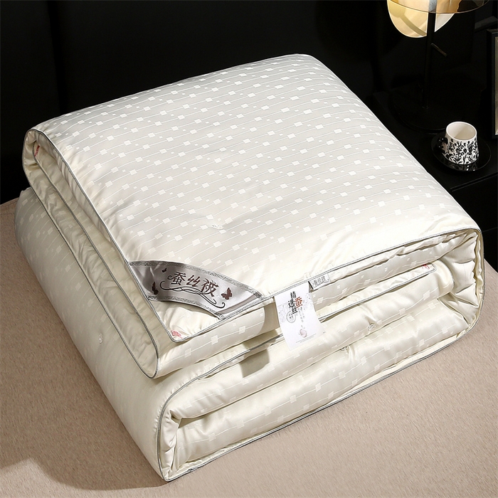 91家纺网 家纺一手货源 找家纺 （总）前程家纺 2025新款彩丝小方格被冬被被子被芯春秋被棉被夏被空调被