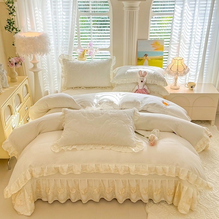 91家纺网 家纺一手货源 找家纺 （总）美达2025新款牛奶绒直边款牛奶绒床垫床褥床盖三件套（可定制）