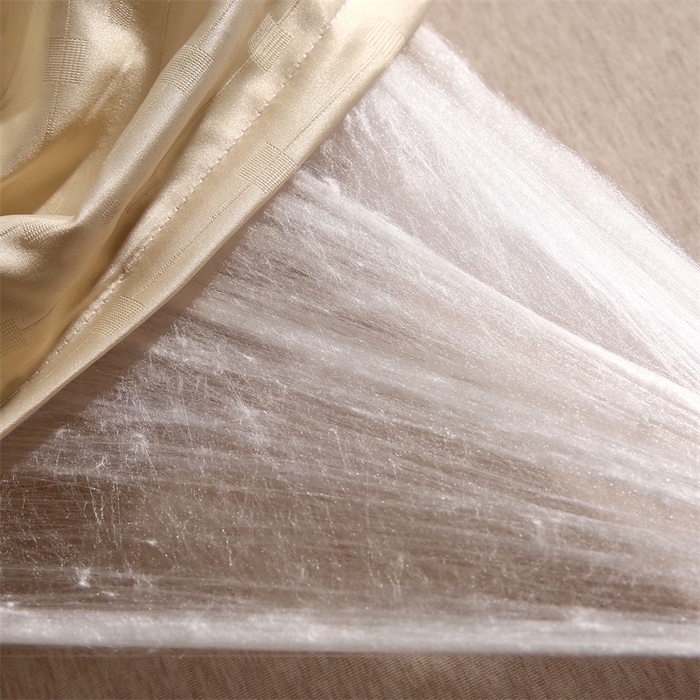 91家纺网 家纺一手货源 找家纺 前程家纺 2025新款彩丝小方格被冬被被子被芯春秋被棉被夏被空调被 彩丝小方格-香槟金