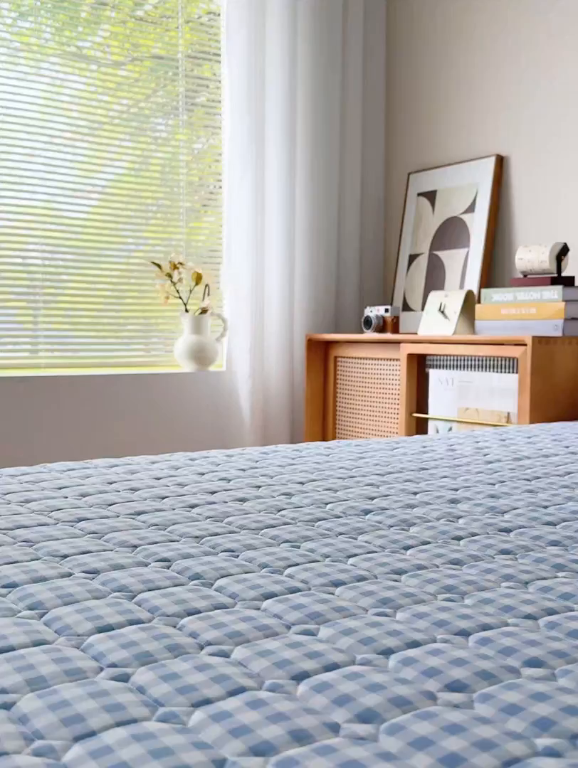 91家纺网 家纺一手货源 找家纺 （总）喜她床垫 2025新款棉花抗压床垫垫子