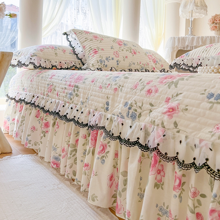 91家纺网 家纺一手货源 找家纺 网红馆（ck家纺） 2025新款全棉印花单床盖系列 春湔