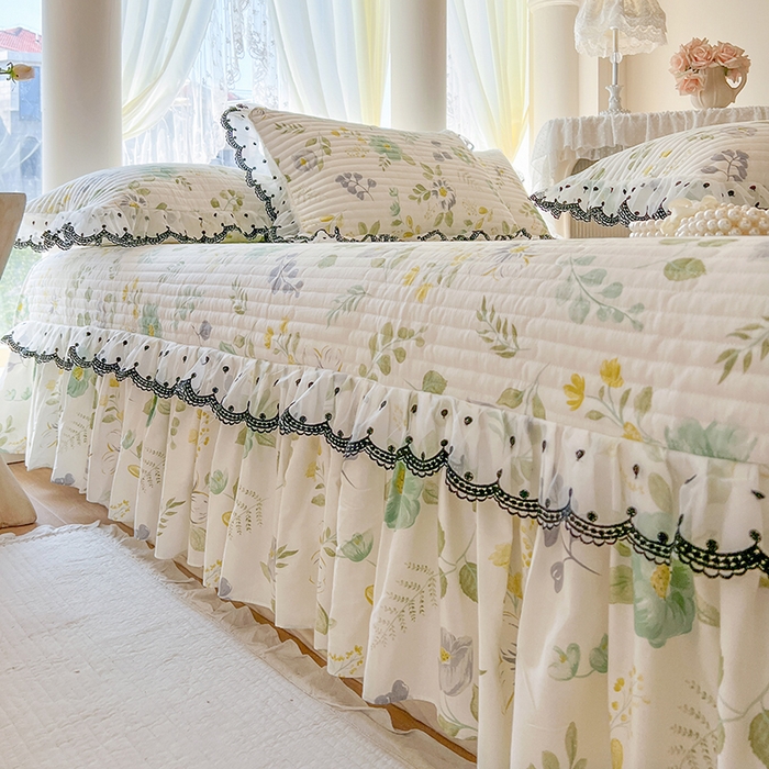 91家纺网 家纺一手货源 找家纺 网红馆（ck家纺） 2025新款全棉印花单床盖系列 花韵花香