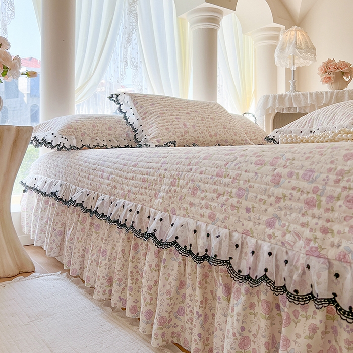 91家纺网 家纺一手货源 找家纺 网红馆（ck家纺） 2025新款全棉印花单床盖系列 青葱岁月