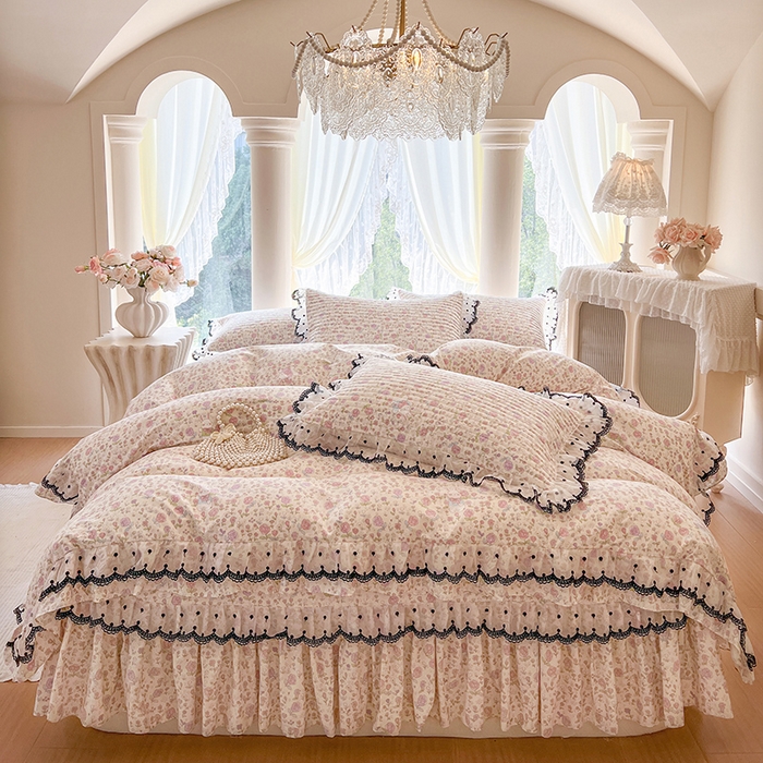 91家纺网 家纺一手货源 找家纺 网红馆（ck家纺） 2025新款全棉印花单床盖系列 青葱岁月