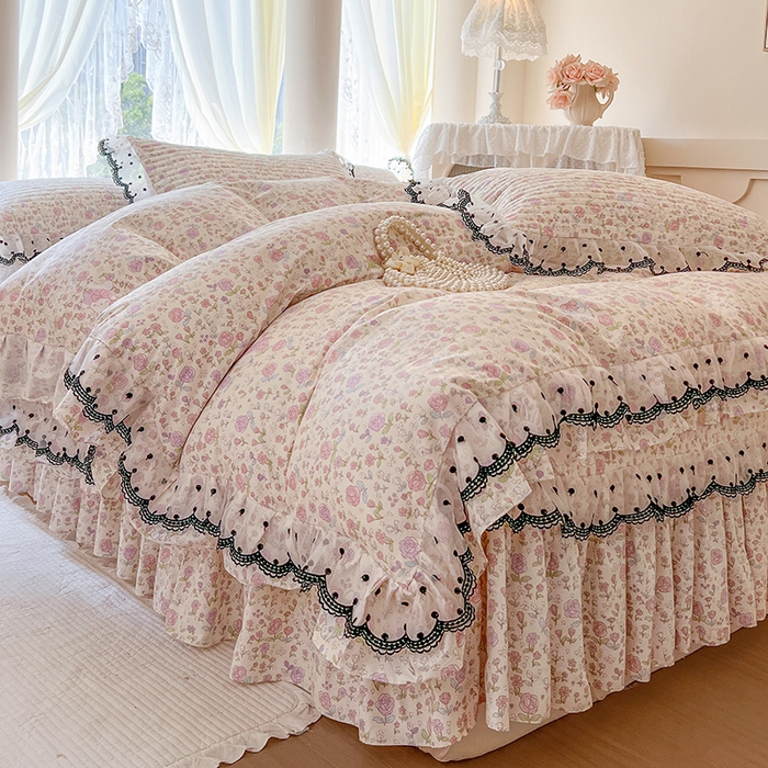 91家纺网 家纺一手货源 找家纺 网红馆（ck家纺） 2025新款全棉印花单床盖系列 青葱岁月