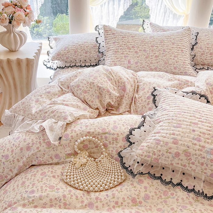 91家纺网 家纺一手货源 找家纺 网红馆（ck家纺） 2025新款全棉印花单床盖系列 青葱岁月