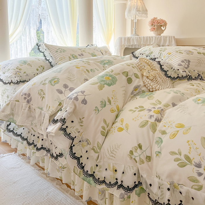 91家纺网 家纺一手货源 找家纺 （总）网红馆（ck家纺） 2025新款全棉印花床盖四件套