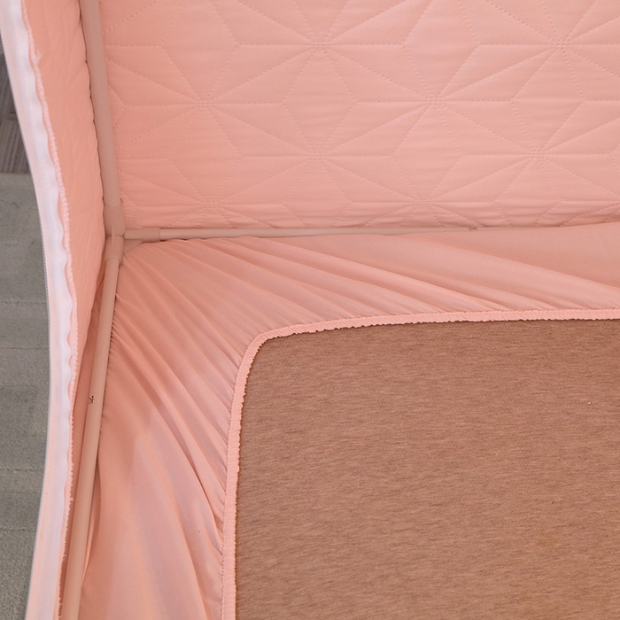 91家纺网 家纺一手货源 找家纺 （总）窝里暖 2025新款冬季保暖夹棉遮光床帘蚊帐（五块夹棉）