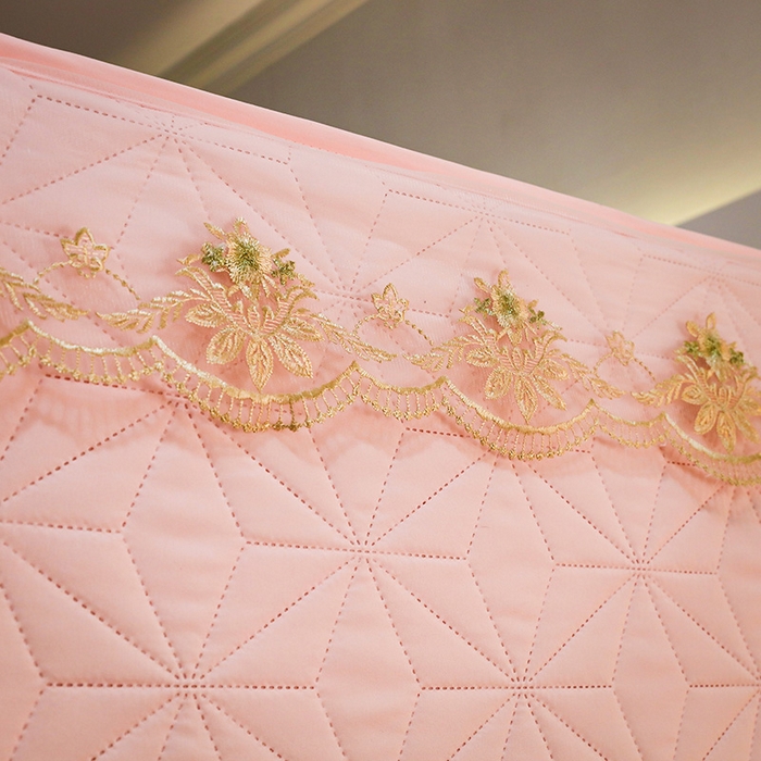 91家纺网 家纺一手货源 找家纺 （总）窝里暖 2025新款冬季保暖夹棉遮光床帘蚊帐（五块夹棉）