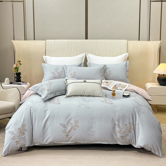 91家纺网 家纺一手货源 找家纺 （总1）凌鼎 2025新款喷气加厚磨毛四件套系列1