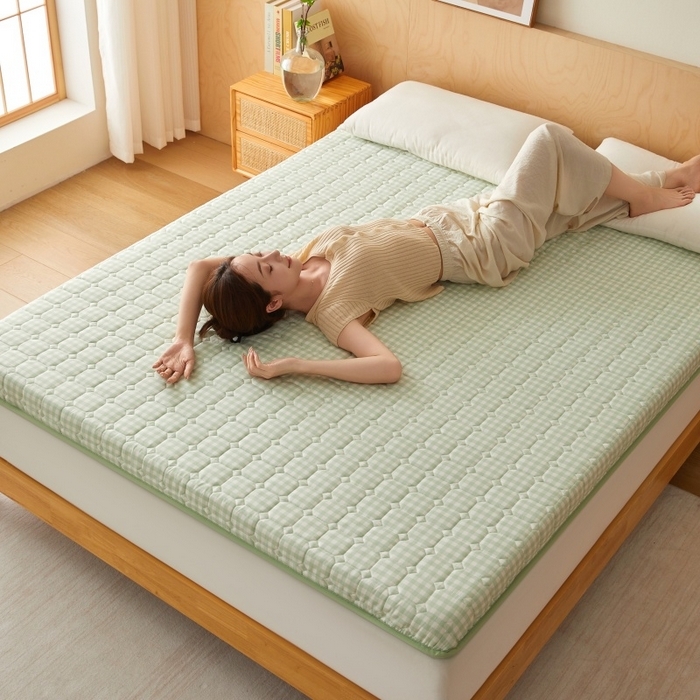 91家纺网 家纺一手货源 找家纺 （总）喜她床垫 2025新款棉花抗压床垫垫子