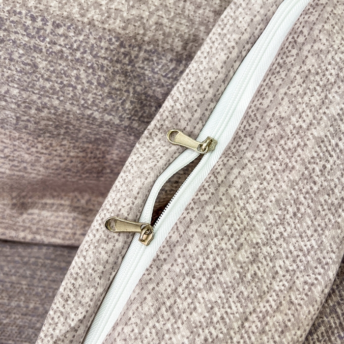 91家纺网 家纺一手货源 找家纺 凌鼎 2025新款喷气加厚磨毛四件套系列1 伦敦假日咖