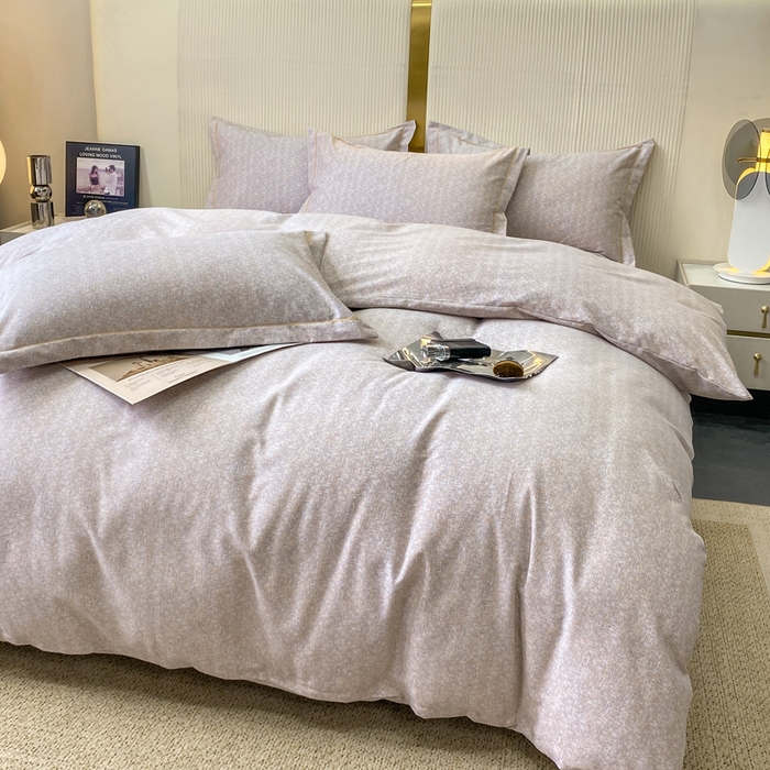 91家纺网 家纺一手货源 找家纺 凌鼎 2025新款喷气加厚磨毛四件套系列1 玛雅咖