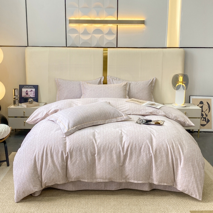 凌鼎 2025新款喷气加厚磨毛四件套系列1 玛雅咖