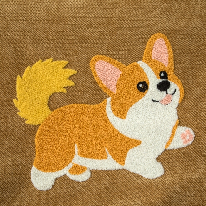 91家纺网 家纺一手货源 找家纺 （总）新奇异 2025新款卡通毛巾绣抱枕被-冬季加厚水晶绒款可爱狗+萝卜兔系列