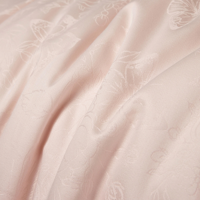 91家纺网 家纺一手货源 找家纺 欧夏家纺 2025新款全棉被子大提花冬被春秋被羊绒蛋白大豆被二合一子母被 美玉粉