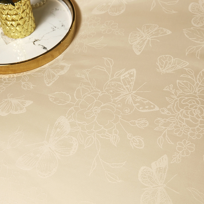 91家纺网 家纺一手货源 找家纺 欧夏家纺 2025新款全棉被子大提花冬被春秋被羊绒蛋白大豆被二合一子母被 香槟色