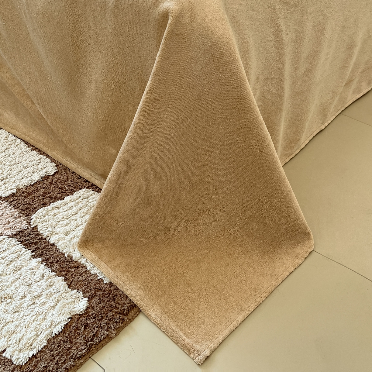 91家纺网 家纺一手货源 找家纺 如一 2025新款A类高克重牛奶绒印花三角针工艺四件套 暗香