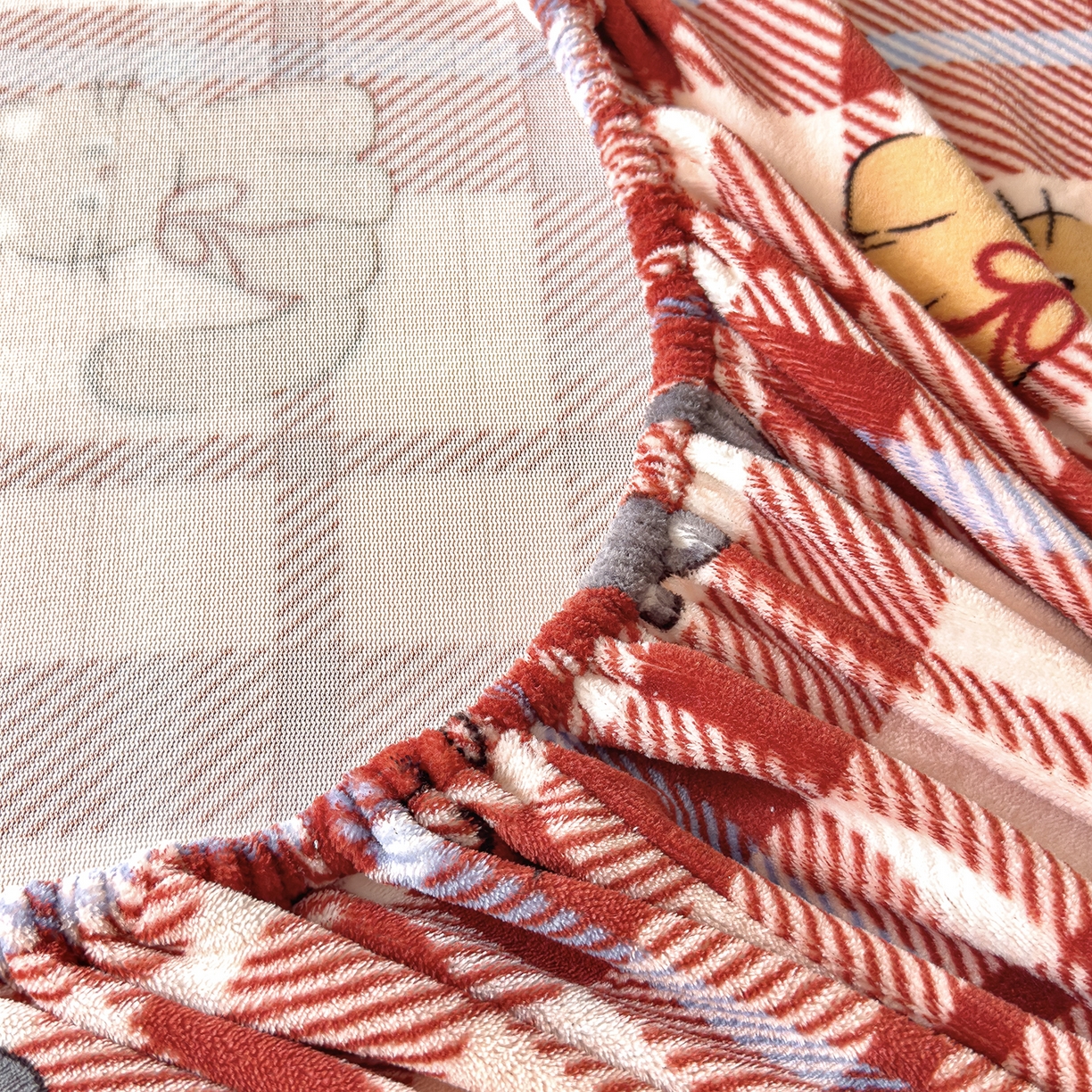 91家纺网 家纺一手货源 找家纺 灿哈家纺 2025新款牛奶绒印花床笠单品床笠床笠单件床笠三件套 可爱猫咪