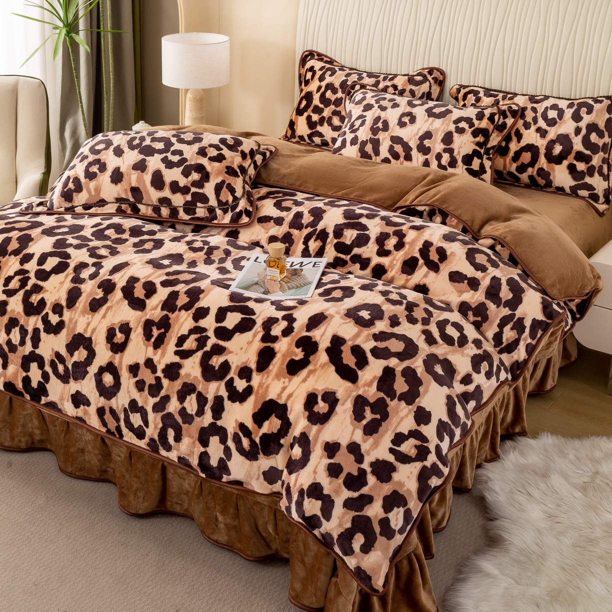 91家纺网 家纺一手货源 找家纺 （总）念家居 2025新款高克重牛奶绒四件套保暖四件套直播爆款电商爆款