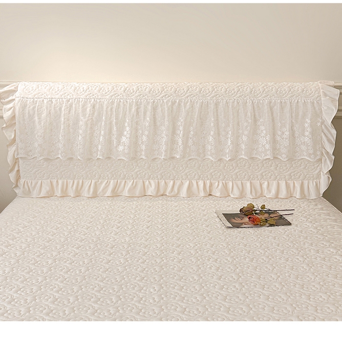 （总）情恒家纺 2025新款宝宝绒夹棉单品床头罩床头罩单件