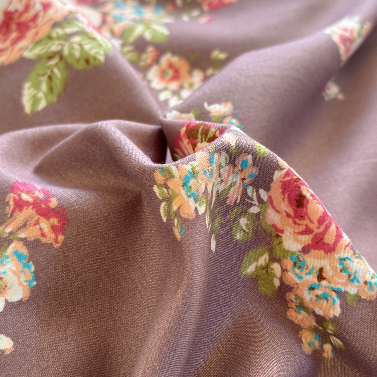 91家纺网 家纺一手货源 找家纺 曼璐家纺 2025新款碎花双拼水洗棉四件套学生宿舍三件套单双人被套和床笠款单被套 莱茵湖