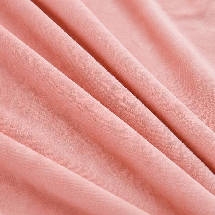 91家纺网 家纺一手货源 找家纺 绒小宣  2025新款加厚牛奶绒刺绣花保暖四件套-花开富贵提供买家秀 花开富贵-浅粉