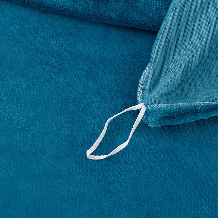 91家纺网 家纺一手货源 找家纺 绒小宣  2025新款加厚牛奶绒刺绣花保暖四件套-花开富贵提供买家秀 花开富贵-宝石蓝