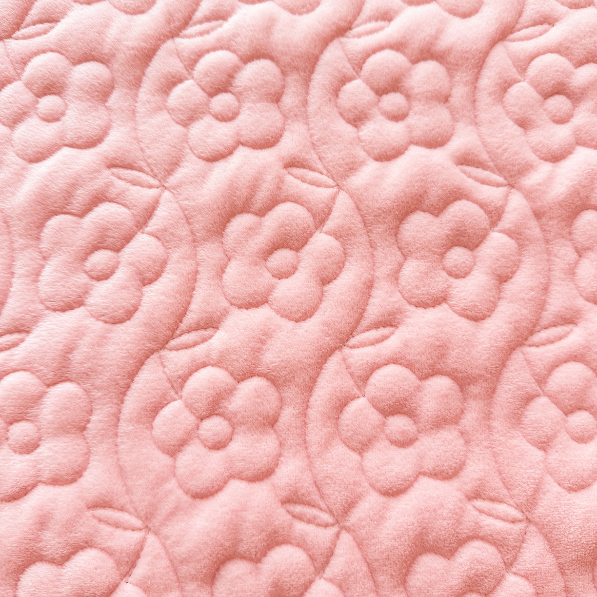 91家纺网 家纺一手货源 找家纺 情恒家纺 2025新款宝宝绒单品床盖床盖三件套玫瑰盛典系列 玫瑰盛典 香妃粉