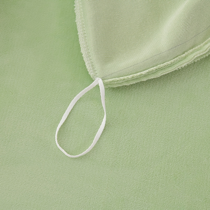 91家纺网 家纺一手货源 找家纺 绒小宣  2025新款加厚牛奶绒刺绣花保暖四件套-花开富贵提供买家秀 花开富贵-抹茶绿