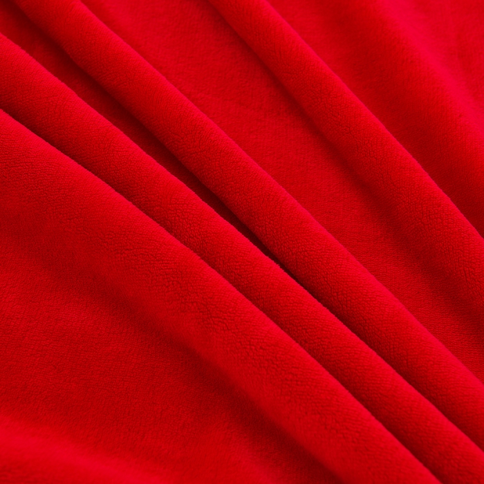 91家纺网 家纺一手货源 找家纺 绒小宣  2025新款加厚牛奶绒刺绣花保暖四件套-花开富贵提供买家秀 花开富贵-中国红