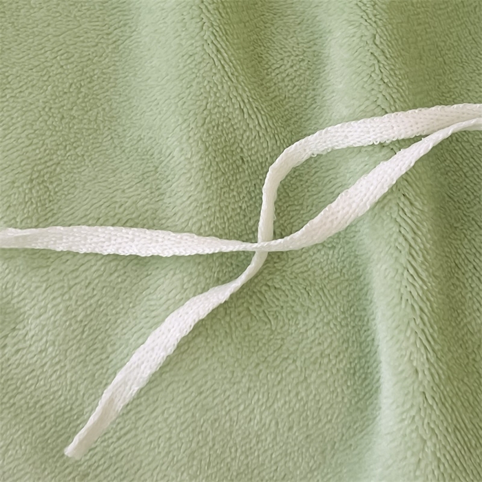 91家纺网 家纺一手货源 找家纺 绒小宣 2025新A类牛奶绒贴布绣四件套-花语 花语-抹茶绿