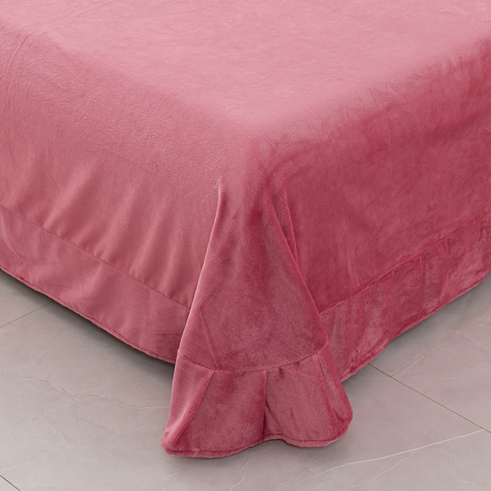 91家纺网 家纺一手货源 找家纺 绒小宣 2025新款A类牛奶绒贴布绣四件套-玫瑰爱恋 玫瑰爱恋-豆沙色