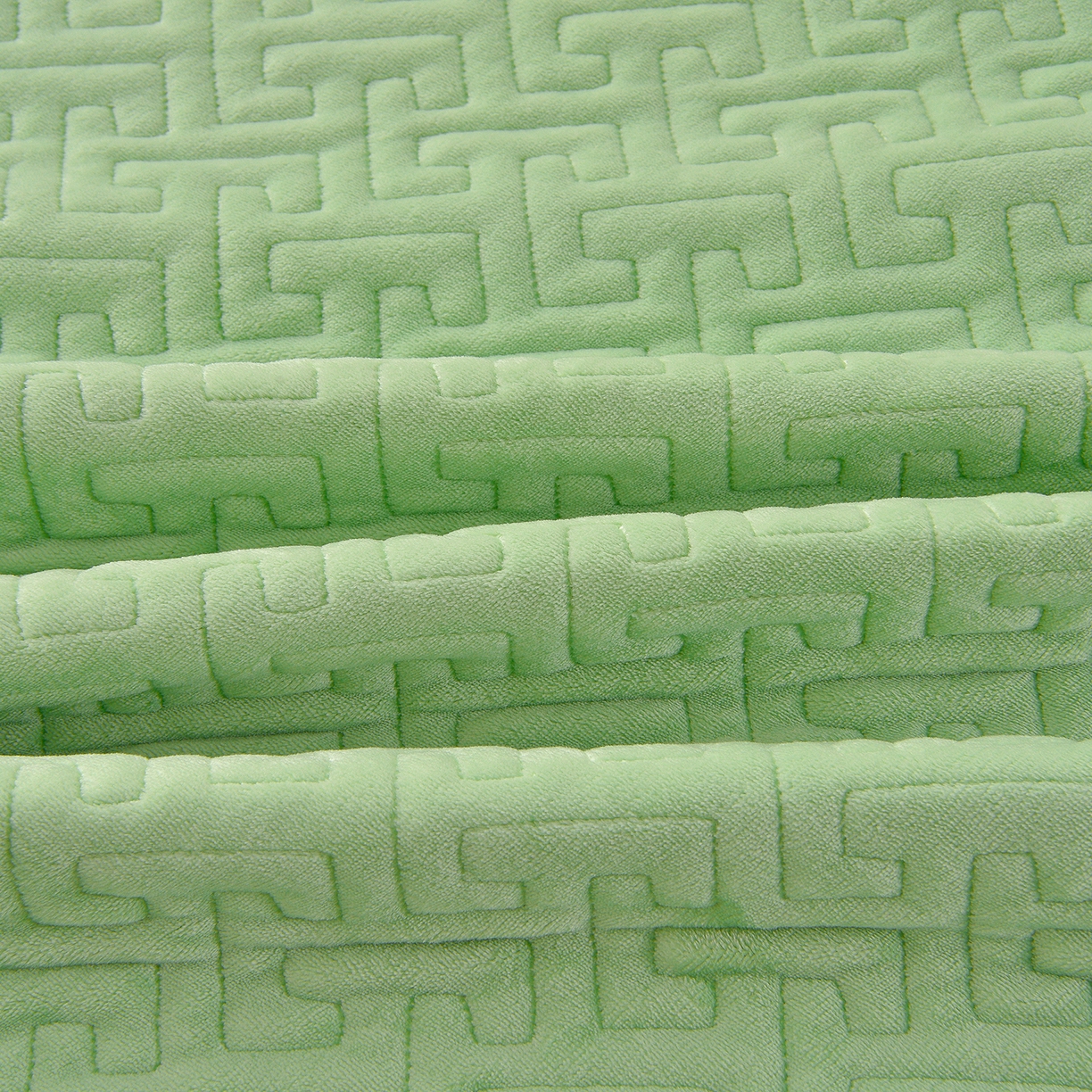 91家纺网 家纺一手货源 找家纺 绒小宣 2025新款加厚牛奶绒四件套宽边一字绣牛奶绒刺绣花夹棉床盖款四件套-玫瑰花语 玫瑰花语-绿色