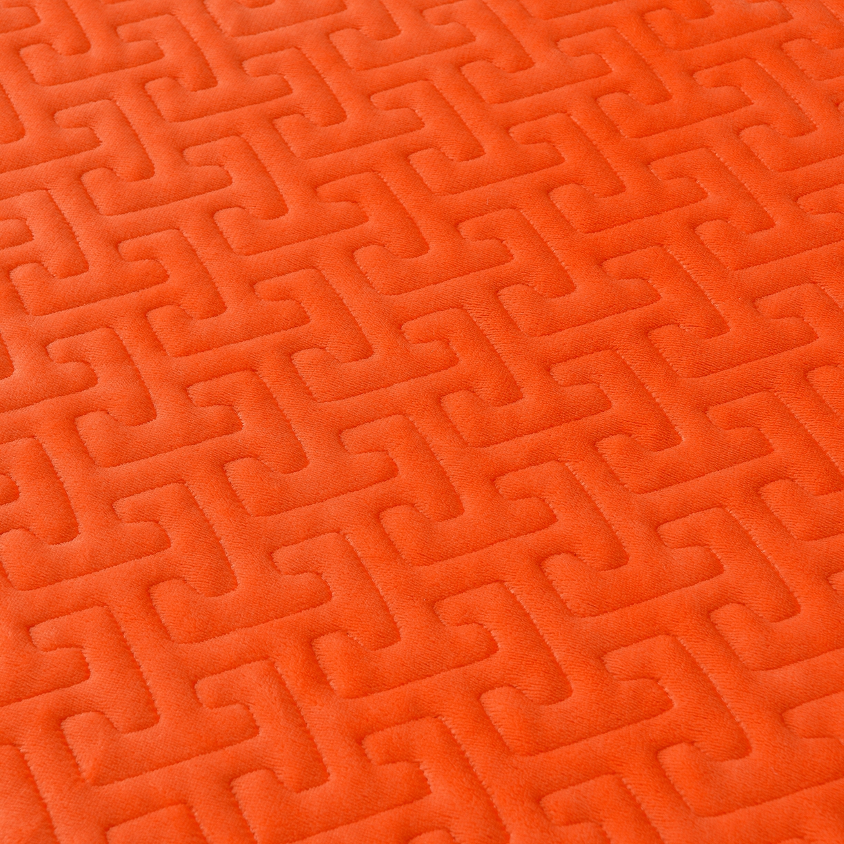 91家纺网 家纺一手货源 找家纺 绒小宣 2025新款加厚牛奶绒四件套宽边一字绣牛奶绒刺绣花夹棉床盖款四件套-玫瑰花语 玫瑰花语-橙色