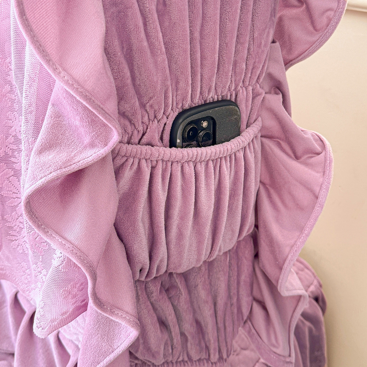 91家纺网 家纺一手货源 找家纺 情恒家纺 2025新款宝宝绒夹棉单品床裙单件床裙玫瑰盛典系列 玫瑰盛典 优雅紫