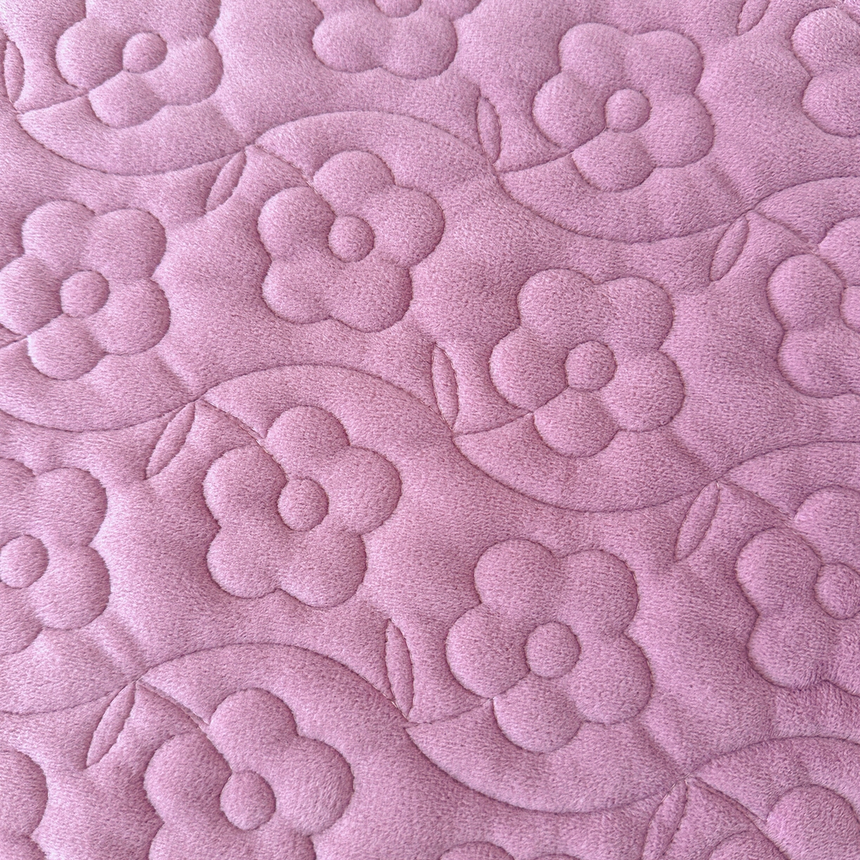 91家纺网 家纺一手货源 找家纺 情恒家纺 2025新款宝宝绒夹棉单品床裙单件床裙玫瑰盛典系列 玫瑰盛典 优雅紫