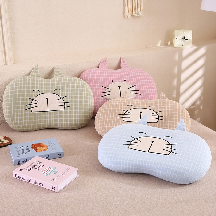 金牛枕芯 2025新款猫耳朵记忆枕 枕头枕芯 组合图仅供展示不可下单