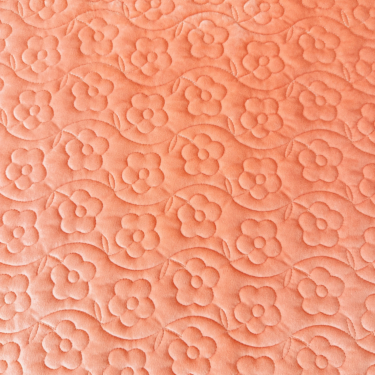 91家纺网 家纺一手货源 找家纺 情恒家纺 2025新款宝宝绒夹棉床裙三四五件套-玫瑰盛典 玫瑰盛典 明媚橙