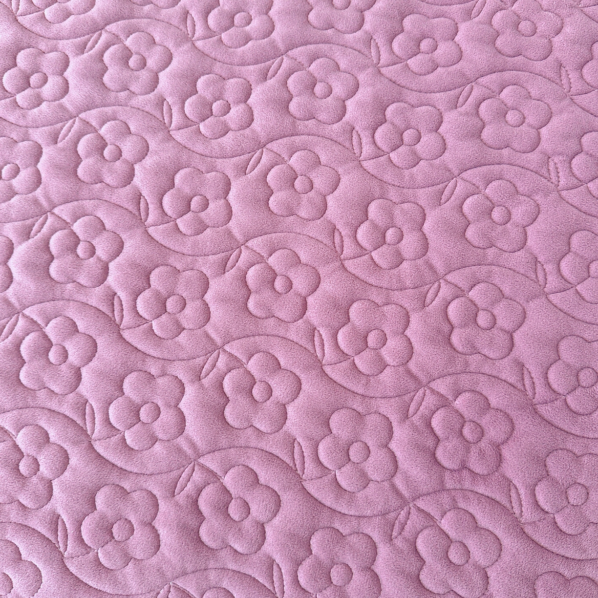 91家纺网 家纺一手货源 找家纺 情恒家纺 2025新款宝宝绒夹棉床裙三四五件套-玫瑰盛典 玫瑰盛典 优雅紫