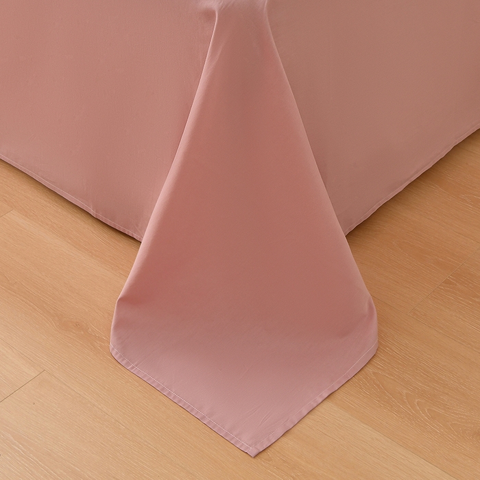 91家纺网 家纺一手货源 找家纺 宇彬家纺 2026直播爆款A类13374全棉纯棉母婴级一字绣纯色单被套 被套单件 简绣-紫豆沙